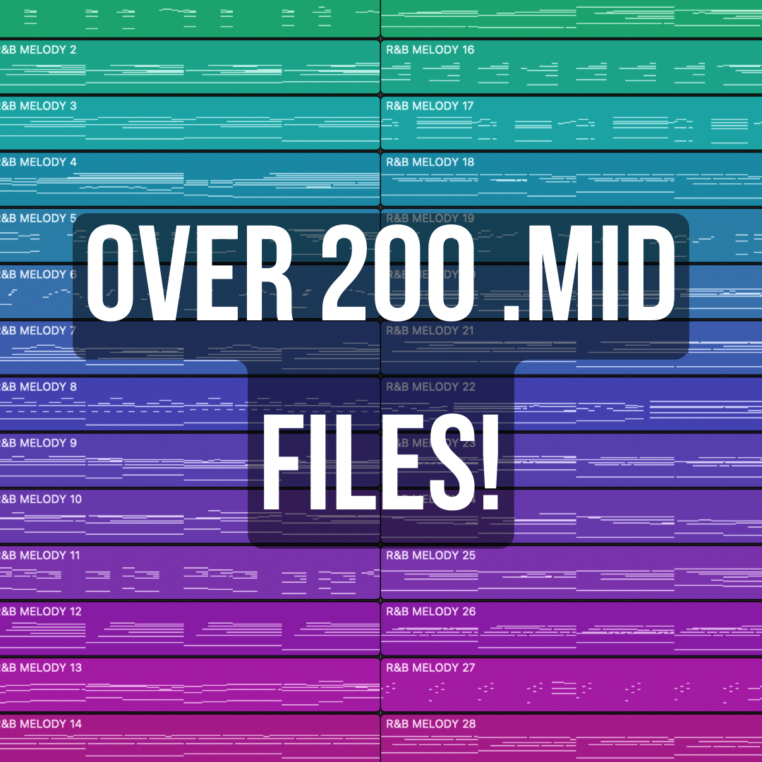 Stealify™ MIDI R&B Melody Pack