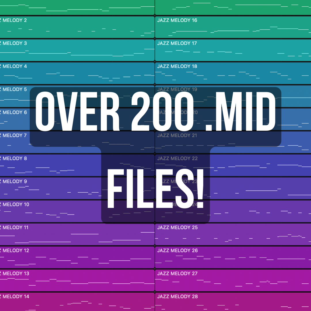 Stealify™ MIDI Jazz Melody Pack